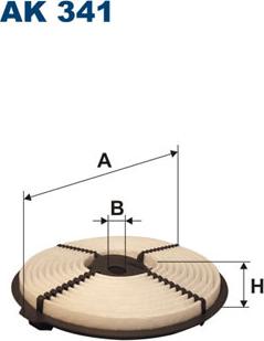 Filtron AK341 - Hava Filtresi parcadolu.com