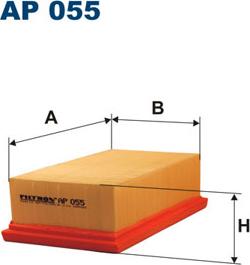 Filtron AP055 - Hava Filtresi parcadolu.com