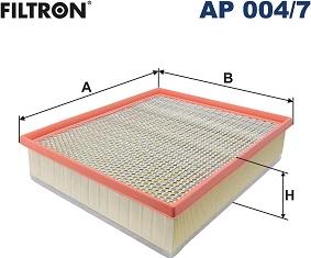 Filtron AP 004/7 - Hava Filtresi parcadolu.com