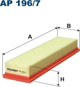 Filtron AP196/7 - Hava Filtresi parcadolu.com