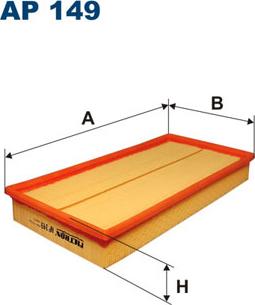 Filtron AP149 - Hava Filtresi parcadolu.com