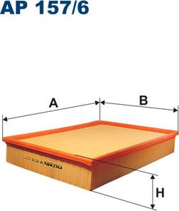 Filtron AP157/6 - Hava Filtresi parcadolu.com