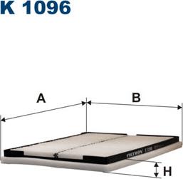 Filtron K1096 - Filtre, kabin havası parcadolu.com