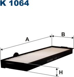 Filtron K1064 - Filtre, kabin havası parcadolu.com