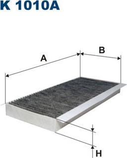 Filtron K1010A - Filtre, kabin havası parcadolu.com