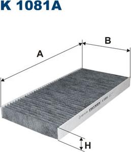 Filtron K1081A - Filtre, kabin havası parcadolu.com