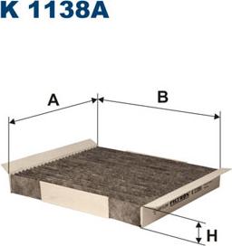 Filtron K1138A - Filtre, kabin havası parcadolu.com