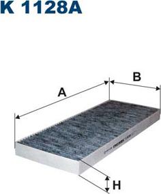 Filtron K1128A - Filtre, kabin havası parcadolu.com