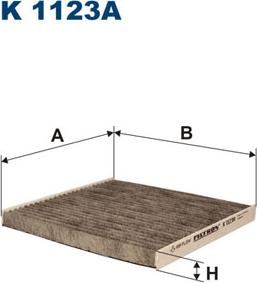 Filtron K1123A - Filtre, kabin havası parcadolu.com