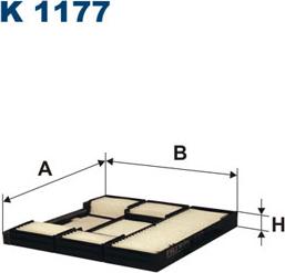 Filtron K1177 - Filtre, kabin havası parcadolu.com