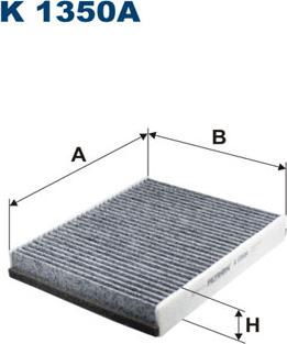 Filtron K1350A - Filtre, kabin havası parcadolu.com