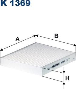 Filtron K1369 - Filtre, kabin havası parcadolu.com