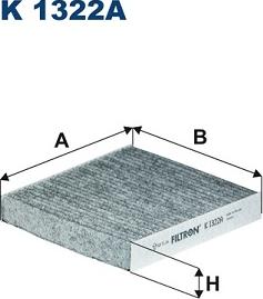 Filtron K1322A - Filtre, kabin havası parcadolu.com