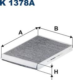 Filtron K1378A - Filtre, kabin havası parcadolu.com