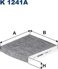 Filtron K1241A - Filtre, kabin havası parcadolu.com