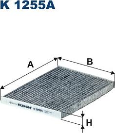 Filtron K1255A - Filtre, kabin havası parcadolu.com