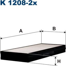 Filtron K1208-2x - Filtre, kabin havası parcadolu.com