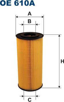 Filtron OE610A - Yağ filtresi parcadolu.com