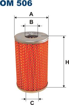 Filtron OM506 - Yağ filtresi parcadolu.com