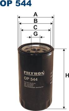 Filtron OP544 - Yağ filtresi parcadolu.com