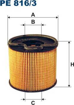 Filtron PE816/3 - Yakıt Filtresi parcadolu.com