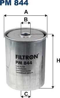 Filtron PM844 - YAKIT  FILTRESI  JEEP   CHEROKEE 2.1 TURBO DIESEL  parcadolu.com