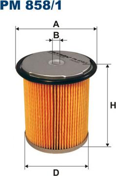 Filtron PM858/1 - Yakıt Filtresi parcadolu.com