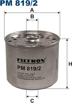 Filtron PM819/2 - Yakıt Filtresi parcadolu.com