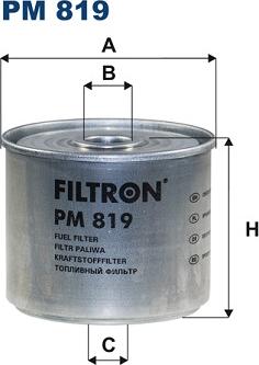 Filtron PM819 - MAZOT FILTRESI CITROEN  JUMPER-PEUGEOT  BOXER 2.5D-2.5TD 94-02 parcadolu.com