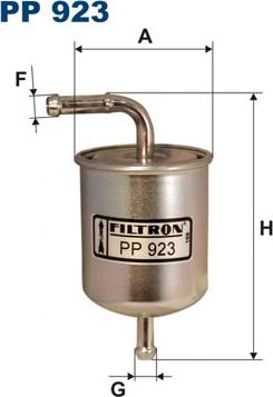 Filtron PP923 - Yakıt Filtresi parcadolu.com