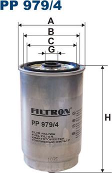 Filtron PP979/4 - Yakıt Filtresi parcadolu.com