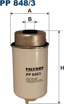 Filtron PP848/3 - Yakıt Filtresi parcadolu.com