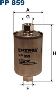 Filtron PP859 - Yakıt Filtresi parcadolu.com
