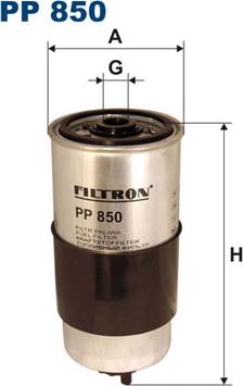 Filtron PP850 - Yakıt Filtresi parcadolu.com