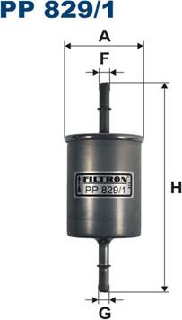 Filtron PP829/1 - Yakıt Filtresi parcadolu.com