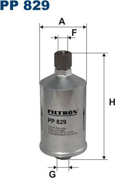 Filtron PP829 - Yakıt Filtresi parcadolu.com
