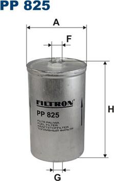Filtron PP825 - Yakıt Filtresi parcadolu.com