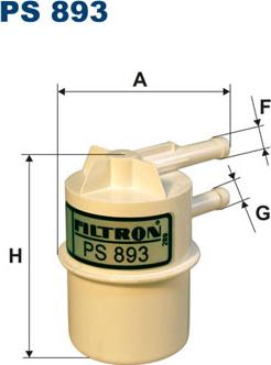 Filtron PS893 - Yakıt Filtresi parcadolu.com