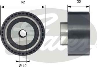 Gates T42198 - Saptırma / Kılavuz Makarası, Triger Kayışı parcadolu.com