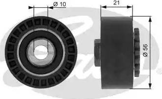 Gates T36052 - Alternatör Gergi Rulmanı parcadolu.com