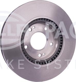 HELLA 8DD 355 114-481 - FREN DISKI ON HAVALI-300-5-HYUNDAI  I30 08-11 1.6 CRDI-KIA  SPORTAGE 11-12  parcadolu.com