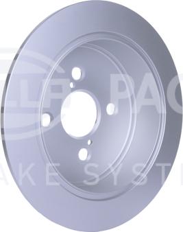 HELLA 8DD 355 110-471 - FREN DISK ARKA  258-4  TOYOTA  COROLLA 03 - 07 - TOYOTA  COROLLA VERSO 02 - 04 parcadolu.com