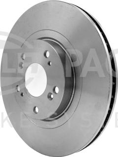 HELLA 8DD 355 110-301 - FREN DISK ÖN HAVA KANALLI 300-5  HONDA  CIVIC VII HB 01 - 05 2.0 TYPE-R  parcadolu.com