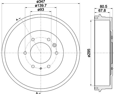 HELLA 8DT 355 301-831 - Fren Kampanası parcadolu.com