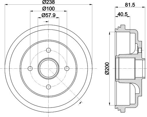 HELLA 8DT 355 302-941 - Fren Kampanası parcadolu.com