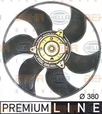 HELLA 8EW 009 158-501 - Fan Motoru, Motor Soğutması parcadolu.com