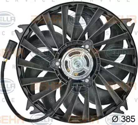 HELLA 8EW 351 043-601 - Fan Motoru, Motor Soğutması parcadolu.com