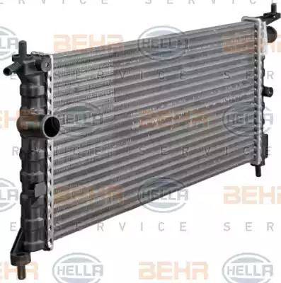 HELLA 8MK 376 712-001 - Motor Su Radyatörü parcadolu.com