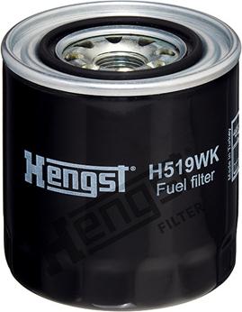 Hengst Filter H519WK - Yakıt Filtresi parcadolu.com