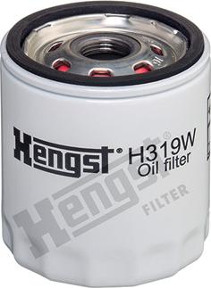 Hengst Filter H319W - Yağ filtresi parcadolu.com